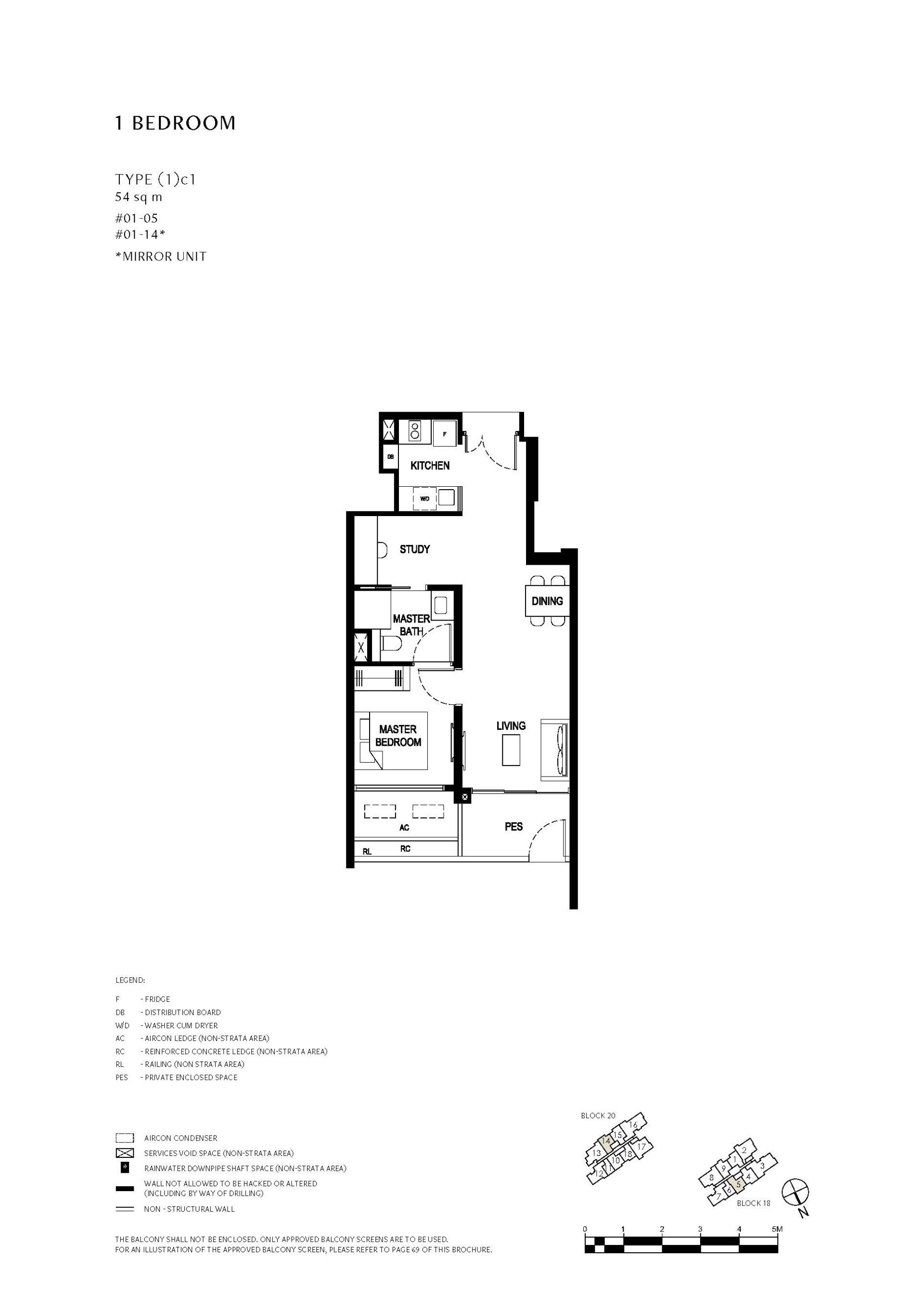 Lentor Central Residences floorplan